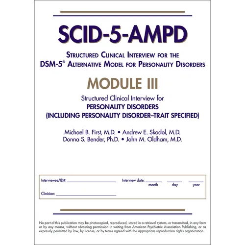 Quick Structured Clinical Interview for Dsm-5(r) Disorders (Quickscid-5)