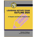 Louisiana Notary Exam Outline 2025: A Simpler and Shorter Study Guide