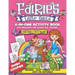 Fairies Little Girls' 4-in-One Activity Book: Fun and Learning Activities for Kids 4 to 8 Years, Activity Book for Preschool and School Age Children,