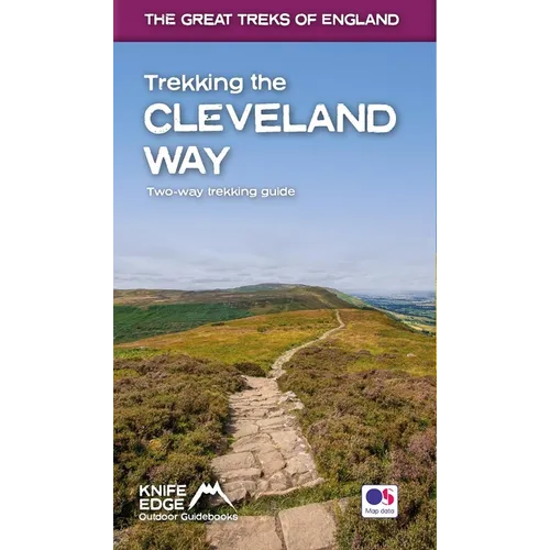 Trekking the Cleveland Way: Two-Way Guidebook with OS 1:25k Maps: 20 Different Itineraries