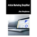Article Marketing Simplified