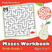 Mazes Workbook PreK-Grade 1 - Ages 4 to 7