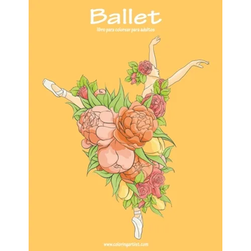 Ballet libro para colorear para adultos 1
