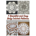 7 Beautiful and Easy Doily Crochet Patterns: Simple Crochet Doily for Beginners