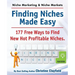 Niche Marketing Ideas & Niche Markets. Finding Niches Made Easy. 177 Free Ways to Find Hot New Profitable Niches