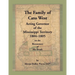 The Family of Cato West, Acting Governor of the Mississippi Territory, 1804-1805, on the bicentenary of his death