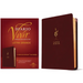 Biblia de Estudio del Diario Vivir Rvr60, Letra Grande (Sentipiel, Vino Tinto, Letra Roja)