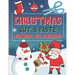 Christmas Cut & Paste Workbook for Preschool: Scissor Skills Activity Book for Kids Ages 3-5