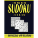 The big book sudoku extreme 500 puzzles: Sudoku puzzle book for adults extreme level over 500 hard challenging puzzles with solution