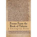 Poems From the Book of Taliesin