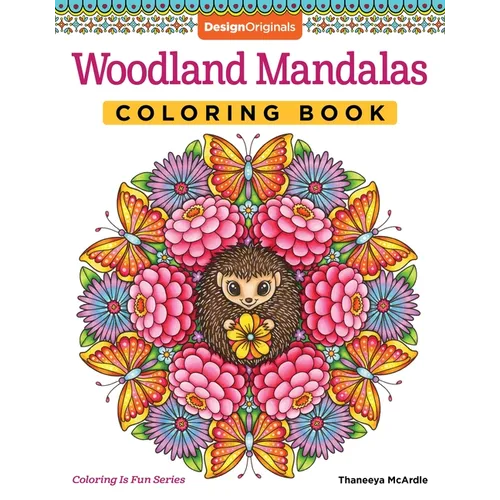 Woodland Mandalas Coloring Book