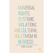 Universal Rights, Systemic Violations, and Cultural Relativism in Morocco