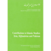 Contributions to Islamic Studies: Iran, Afghanistan and Pakistan