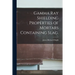 Gamma Ray Shielding Properties of Mortars Containing Slag.
