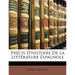 Précis D'histoire De La Littérature Espagnole