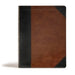 CSB Tony Evans Study Bible, Black/Brown Leathertouch, Indexed: Study Notes and Commentary, Articles, Videos, Easy-To-Read Font