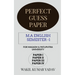 Perfect Guess Paper M.a English Semester -1