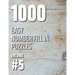1000 Easy Number Fill In Puzzles Volume #5