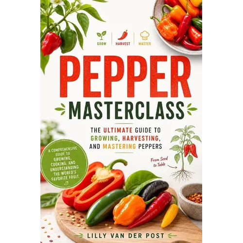 Pepper Masterclass: The Ultimate Guide to Growing, Harvesting, and Mastering Peppers: A Comprehensive Guide to Growing, Cooking, and Understanding the