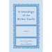A Genealogy of the Ricker Family, Volume 1