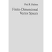Finite-Dimensional Vector Spaces