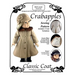 Classic Coat: Step-by-Step Instructions and Full-Size Pattern Pieces for 18" Dolls