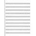 74. Spiral Book: 10-Stave: Passantino Manuscript Paper