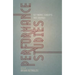 Performance Studies: Key Words, Concepts and Theories