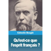 Qu'est-ce que l'esprit français ?