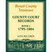 Blount County, Tennessee County Court Records, Book 1, 1795-1804