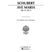 Ave Maria: Medium Voice in A-Flat