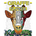 Giraffe & Flower Coloring Book For Adults: Giraffe Coloring Book and Flowers Patterns for Relaxation