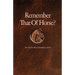 Remember That Ol' Horse