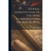 Federal Constitution Of The Swiss Confederation (of May 29, 1874.)