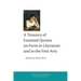 A Treasury of Essential Quotes on Form in Literature and in the Fine Arts