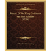 Parnas, Of De Zang Godinnen Van Een Schilder (1724)