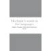 Mechanic's words in five languages: English, Norwegian, Northern Sami, Swedish and Finnish