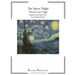 The Starry Night Cross Stitch Pattern - Vincent van Gogh: Regular and Large Print Cross Stitch Pattern