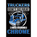 Truckers Don't Go Gray We Turn Chrome: Trucker Log Book for Truck Drivers- 6" x 9" Mileage Log book Features Date, Odometer, Mileage, Destination. Tru