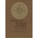 Words of Jesus for Men Daily Devotional 366 Reflections on the Words of Jesus Brown Faux Leather Flexcover