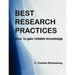 Best Research Practices