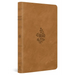 ESV Large Print Value Thinline Bible (Trutone, Nubuck Caramel, Wildflower Design)