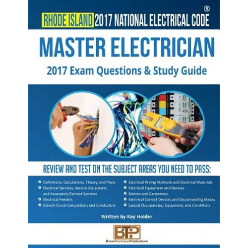 Rhode Island 2017 Master Electrician Study Guide