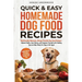 Quick & Easy Homemade Dog Food Recipes: Nutritionally Balanced, Allergy-Friendly Dog Food Recipes-Debunk Myths, Save Money, and Empower Yourself with
