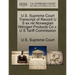 U.S. Supreme Court Transcript of Record U S Ex Rel Norwegian Nitrogen Products Co V. U S Tariff Commission