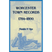 Worcester Town Records, 1784-1800