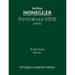 Pastorale d'ete: Study score