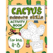 Cactus Scissors Skills Book for Kids 4-8: Coloring Book with Cutting and Pasting Practice for Fun and Learning Hand Skills