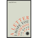 A Letter I Hope You Never Have to Read