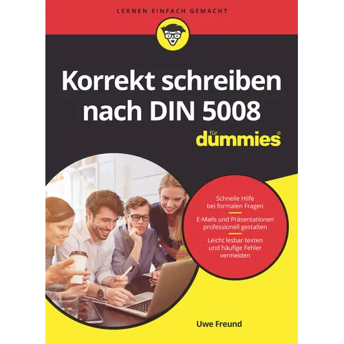 Korrekt schreiben nach DIN 5008 für Dummies